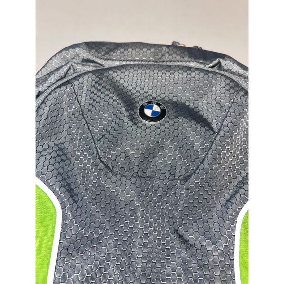 BMW Backpack Rucksack Motorcycle Bag Roadtrip RARE Clean Utility Rain Cover - Picture 2 of 12